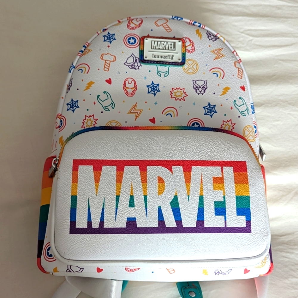 Marvel Pride Loungefly Mini Backpack